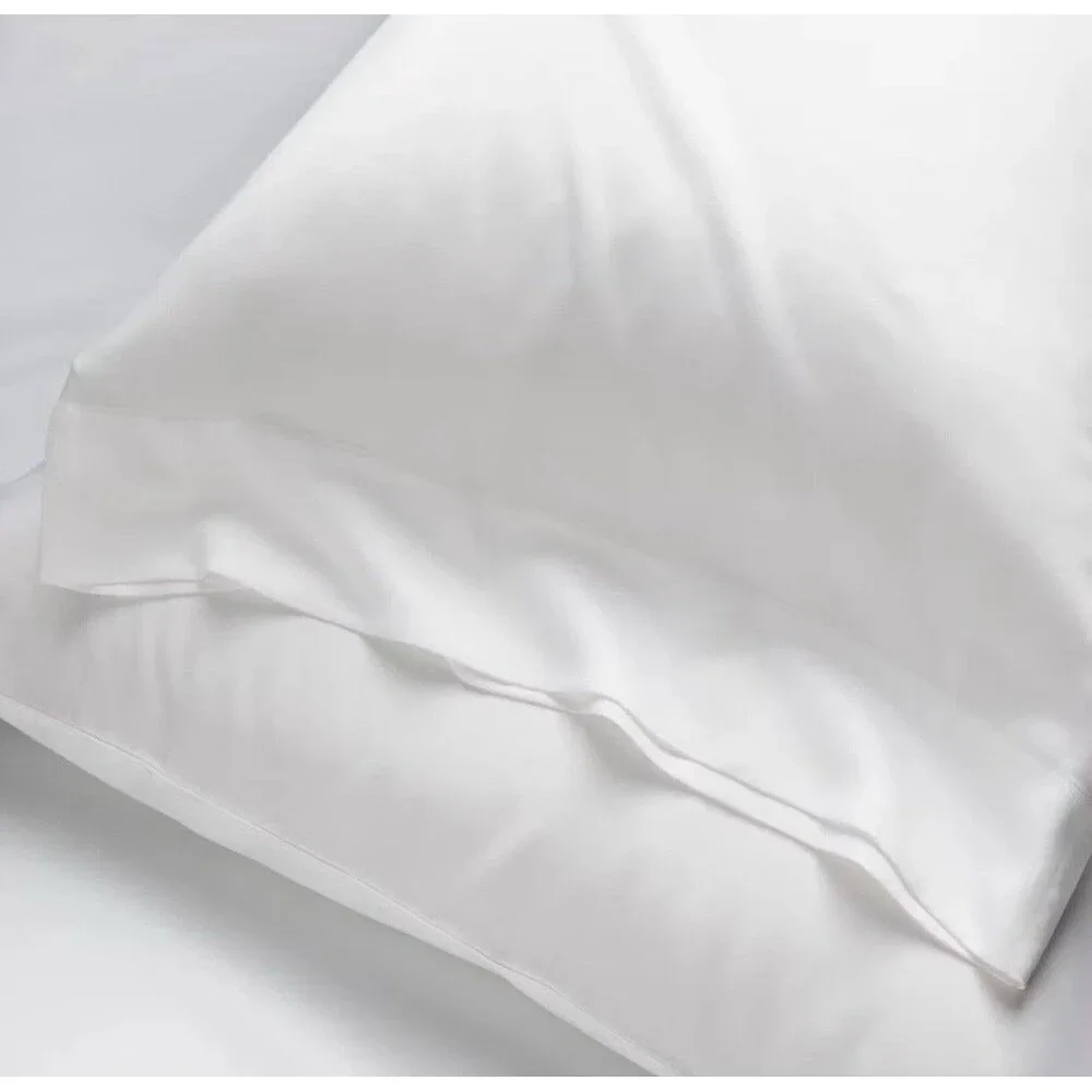 Queen 400 Thread Count Rayon from Bamboo Sheet Set White - Casaluna